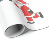 Santa Clause-schijfgolf, inpakpapier (Rol Hoek)