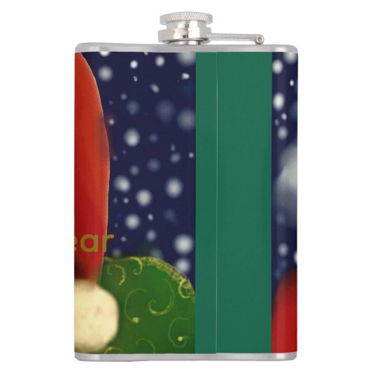 Santa Clause series Heupfles (Achterkant)