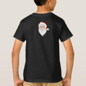 Santa Clause Shirt Biologische Fun Kinder Santa T- (Achterkant)