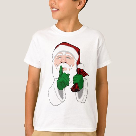 Santa Clause Shirt Fun Kind's Santa Sweatshirts (Voorkant)