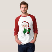 Santa Clause Shirten Fun Womens Santa T-shirts (Voorkant volledig)