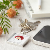 Santa Clause Sleutelhanger (Zijkant)