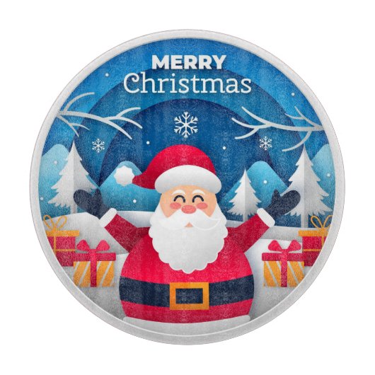 Santa Clause Snijplank (Voorkant)