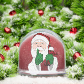 Santa Clause Snow Globe Custom Christmas Snowglobe Sneeuwbol (Kerstmis)