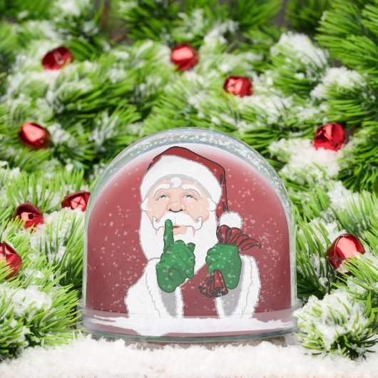 Santa Clause Snow Globe Custom Christmas Snowglobe Sneeuwbol (Kerstmis)