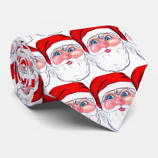 SANTA CLAUSE stropdas (Opgerold)