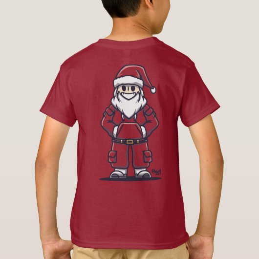 Santa Clause T-shirt (Achterkant)
