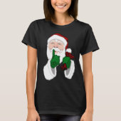 Santa Clause T-Shirt Biologisch Santa Vrouwen T-sh (Voorkant)