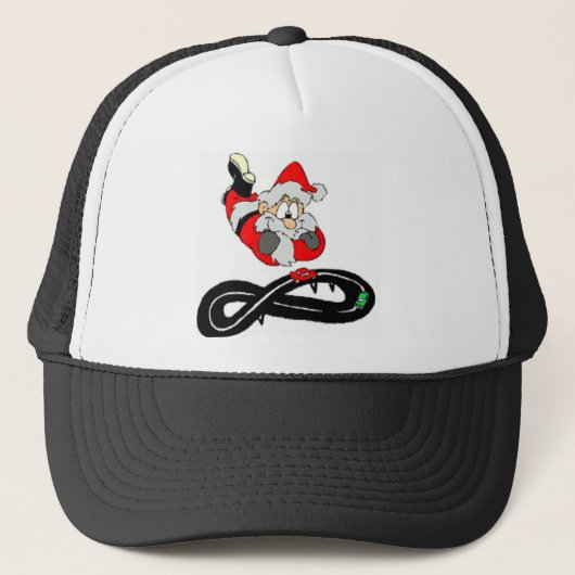 Santa Clause Trucker Pet (Voorkant)