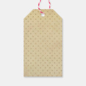 Santa Claus's World Route Kaart Cadeau Label Cadeaulabel (Achterkant)