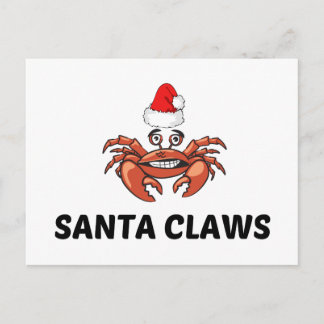 SANTA CLAWS BRIEFKAART