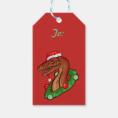 Santa Claws Cadeaulabel (Voorkant)