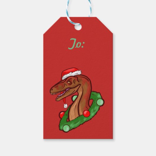 Santa Claws Cadeaulabel (Voorkant)