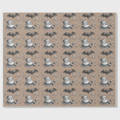 Santa Claws Cadeaupapier (Vlak)