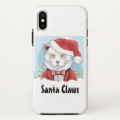 Santa Claws Case-Mate iPhone Case (Achterkant)