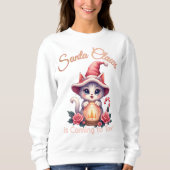 Santa Claws – Cute Holiday Cat Design Trui (Voorkant)