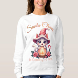 Santa Claws – Cute Holiday Cat Design Trui