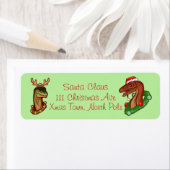 Santa Claws Etiket (Insitu)