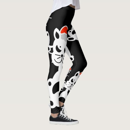 SANTA CLAWS KAT door Slipperywindow Leggings (Rechts)