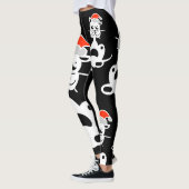 SANTA CLAWS KAT door Slipperywindow Leggings (Links)