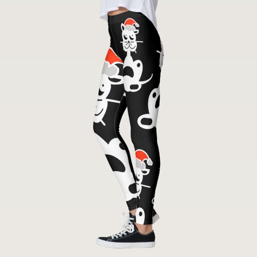 SANTA CLAWS KAT door Slipperywindow Leggings (Links)