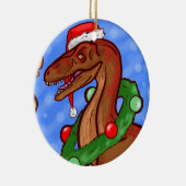 Santa Claws Keramisch Ornament (Rechts)