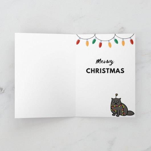 Santa Claws op kerst Kaarten (Binnen)