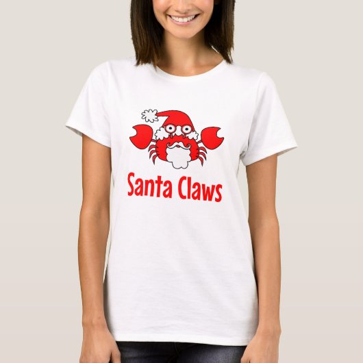 Santa Claws T-shirt (Voorkant)