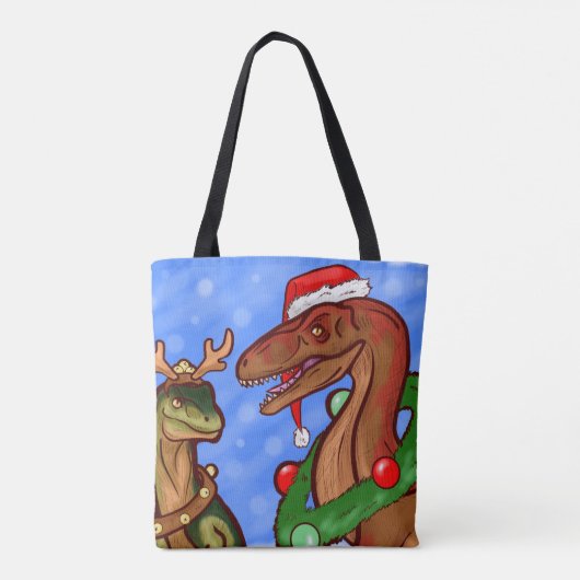 Santa Claws Tote Bag (Achterkant)
