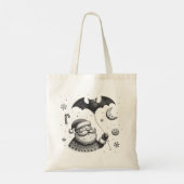 Santa Claws Tote Bag (Achterkant)