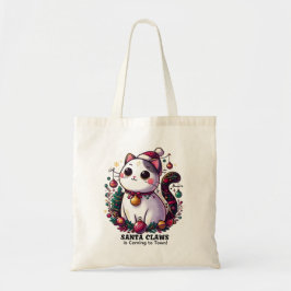 Santa Claws Tote Bag