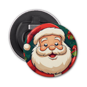 Santa Clouse Button Flesopener