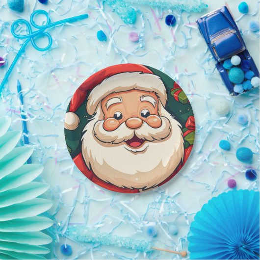 Santa Clouse Papieren Bordje (Feest)