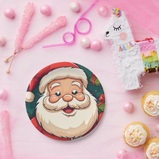 Santa Clouse Papieren Bordje (Feest)