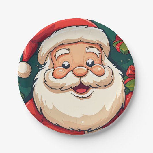 Santa Clouse Papieren Bordje (Voorkant)