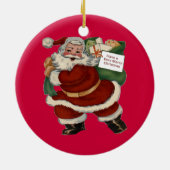 Santa Clown Ornament (Achterkant)