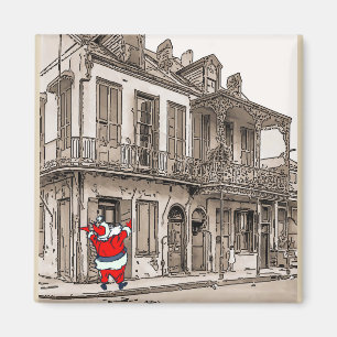 Santa Cluse op Desire St Magneet