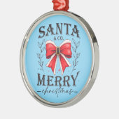 Santa & Co. Metalen Ornament (Links)