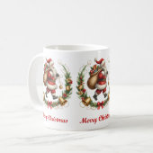 Santa Coffee Mok (Voorkant links)