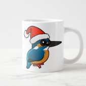 Santa Common Kingfisher Grote Koffiekop (Rechts)