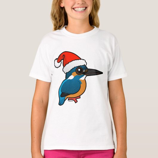 Santa Common Kingfisher T-shirt (Voorkant)