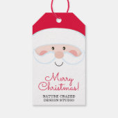 Santa Company Party Cadeaulabel (Achterkant)