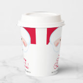 Santa Company Party Papieren Bekers (Links)