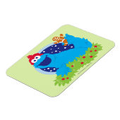 Santa Cookie Monster Magneet (Linkerzijde)