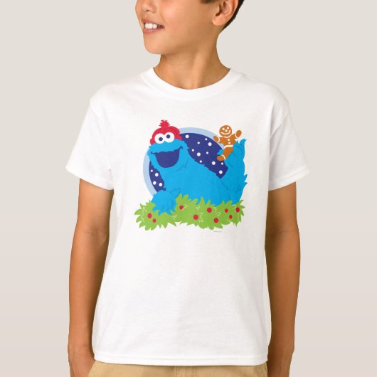 Santa Cookie Monster T-shirt (Voorkant)