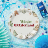 Santa Cookies Cocca Kerstmis Verjaardagsfeest Papieren Bordje (Feest)