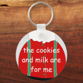 Santa cookies sleutelhanger (Voorkant)