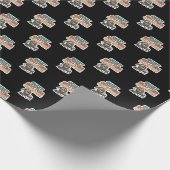 Santa Corp Stille Opzegging Elf Grappig Kantoor Cadeaupapier (Hoek)