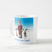 Santa Corpse de Xmas Zombie Koffiemok (Voorkant links)