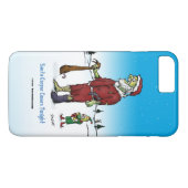 Santa Corpse Funny Zombie-Cartoon Case-Mate iPhone Case (Achterkant (Horizontaal))
